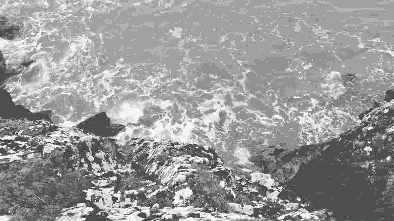 The sea, I can't remember where