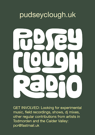 A flyer, asking for contributions to Pudsey Clough Radio