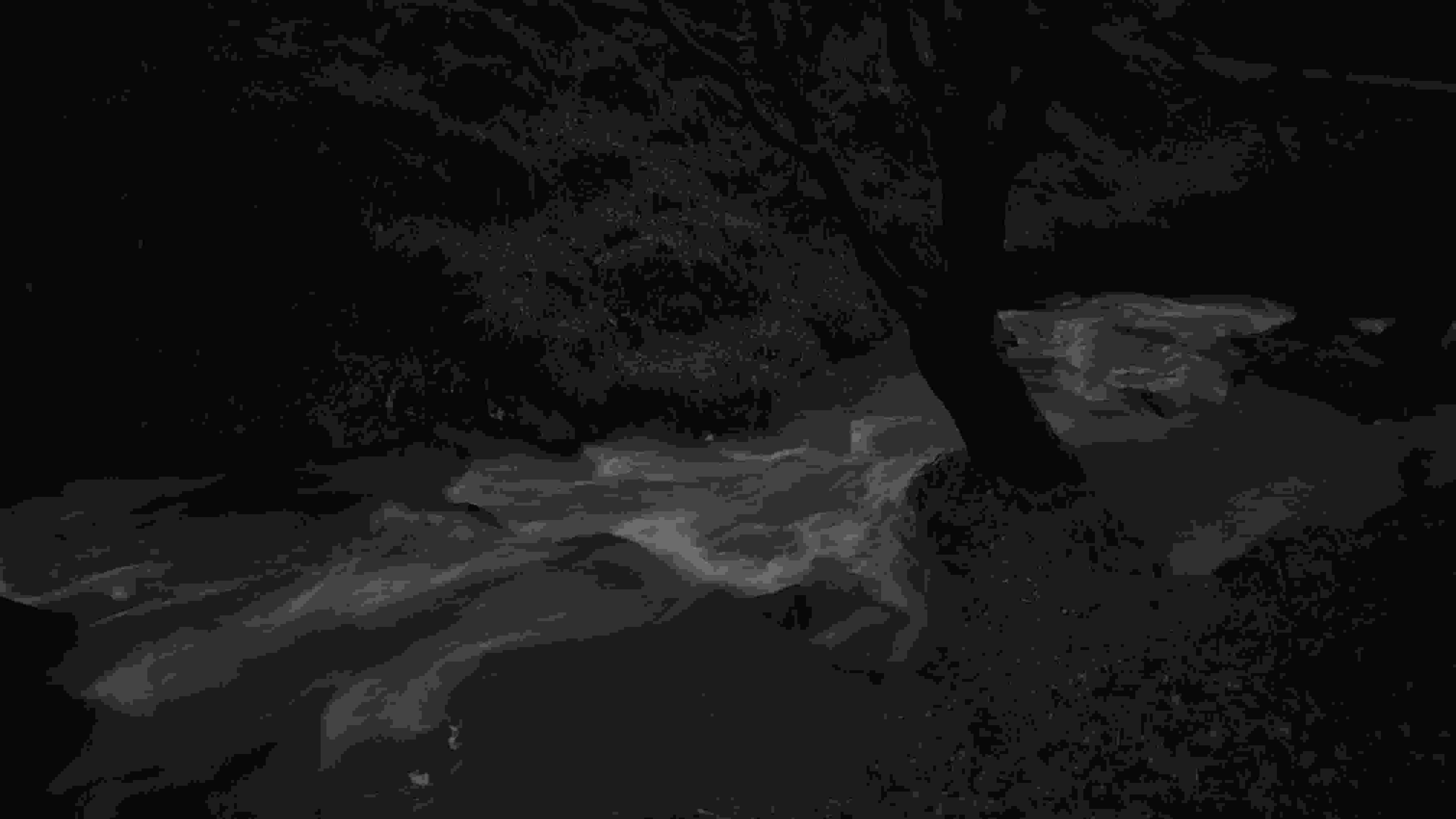 The stream at Pudsey Clough, more powerful than usual due to heavy rain