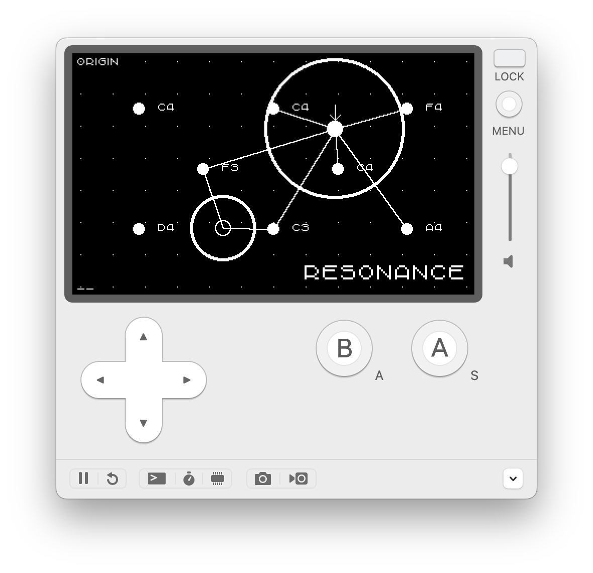 Resonance screenshot