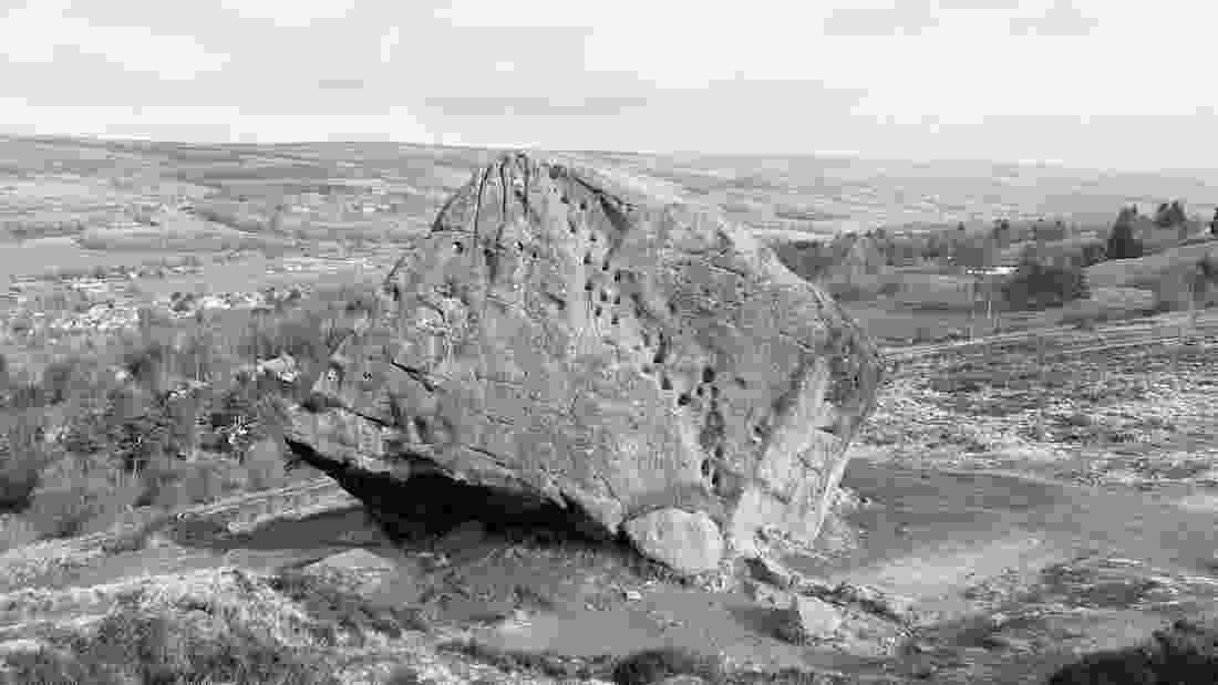Steps cut into the Calf by Victorians